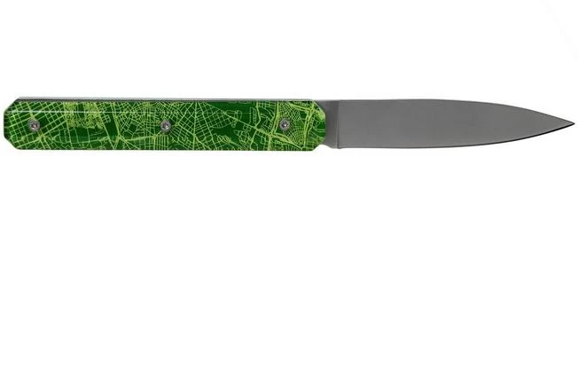 Akinod Utility Folding Knife 18H07 Downtown Green, Gentleman's Knife - Image 2