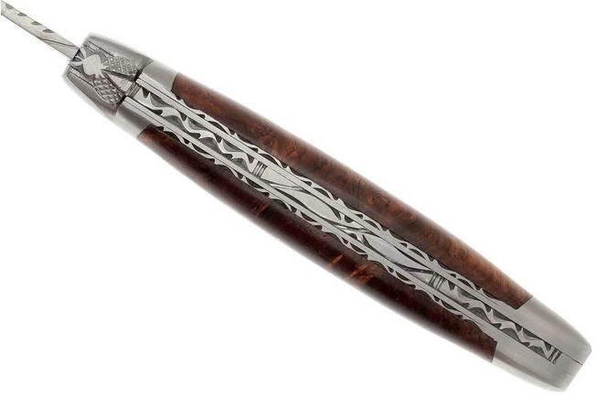 Laguiole En Aubrac 12cm Double Plates, Palissander Hand-filed, L0712LPI-FSB1 - Image 5