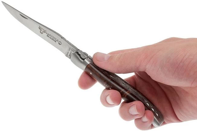 Laguiole En Aubrac 12cm Double Plates, Palissander Hand-filed, L0712LPI-FSB1 - Image 7