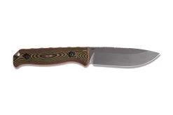 Benchmade Saddle Mountain Skinner CPMS90V Steel Hunting Richlite Fixed Blade Knife, G10 Sheath - 150