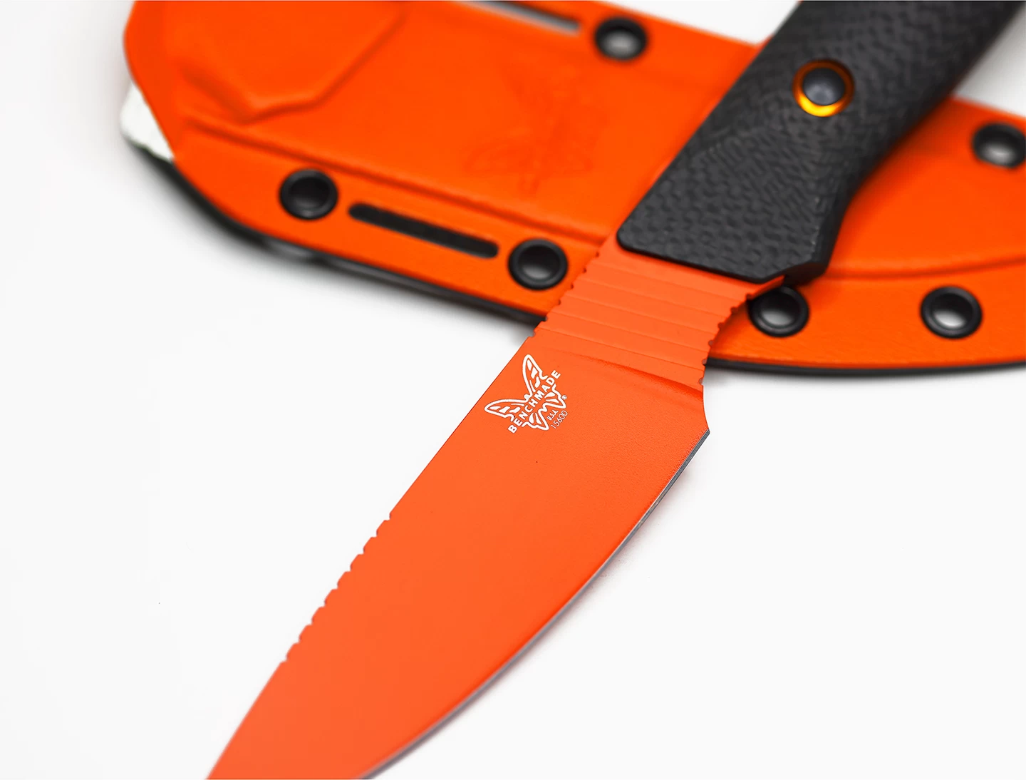 Benchmade Raghorn CPM-CruWear Steel, Carbon Fibre Handle Hunting Fixed Blade Knife, Boltaron Sheath - Image 4