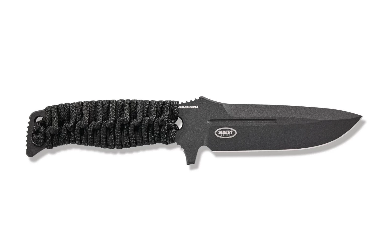 Benchmade ADAMAS CPM-CruWear® Steel Black Fixed Blade Knife, PIM Sheath - 375BK-1 - Image 4
