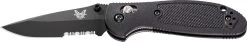 Benchmade Mini Griptilian CPMS30V Steel Black Folder Knife - 556SBK-S30V