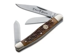 Boker Traditional Series Large Stockman Jigged Brown Bone Folding Knife 110726