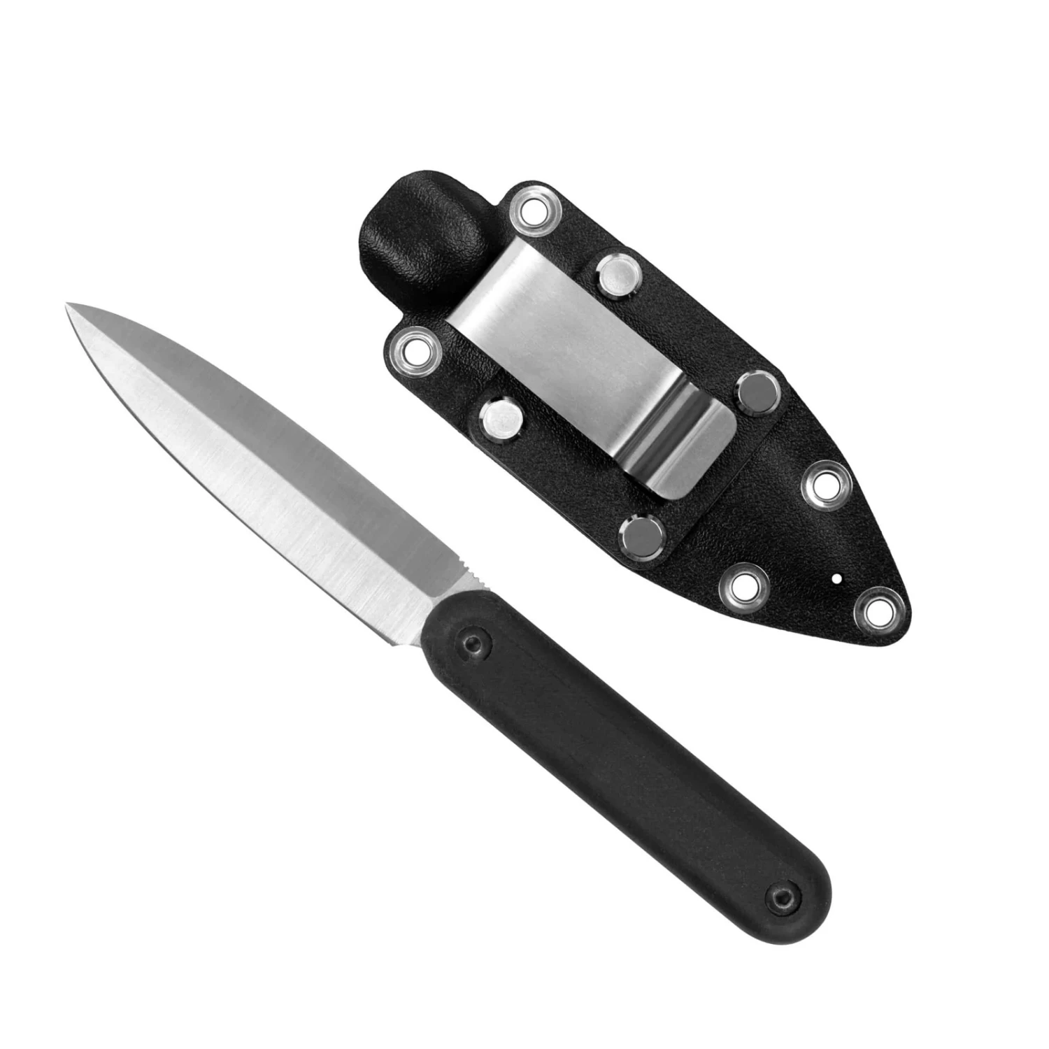 BPS Knives Citizen SSH EDC Fixed Blade Knife, ABS Sheath