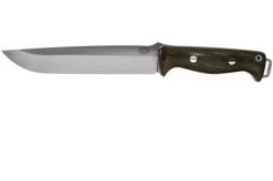 Bark River Bravo 2 CPM 3V, Green Canvas Micarta Outdoor Knife