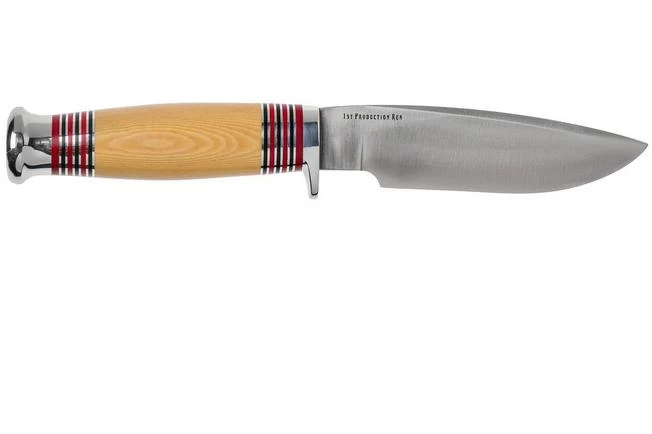 Bark River Michigan Hunter CPM Cru Wear Antique Ivory Micarta Hunting Knife - Image 2