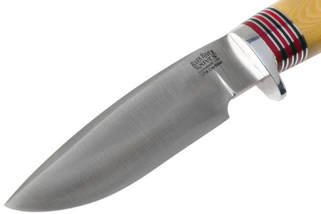 Bark River Michigan Hunter CPM Cru Wear Antique Ivory Micarta Hunting Knife - Image 3