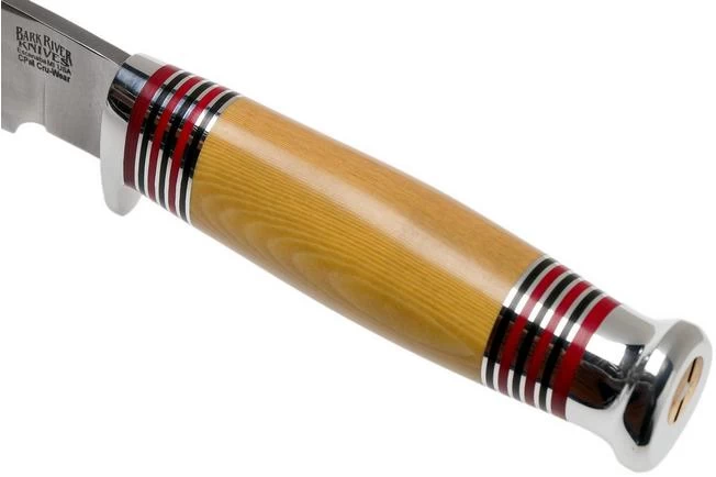 Bark River Michigan Hunter CPM Cru Wear Antique Ivory Micarta Hunting Knife - Image 5