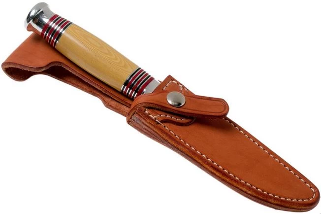 Bark River Michigan Hunter CPM Cru Wear Antique Ivory Micarta Hunting Knife - Image 6