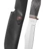 Case Buffalo Horn 6" Skinner Hunter Fixed Blade Knife With Sheath #17910