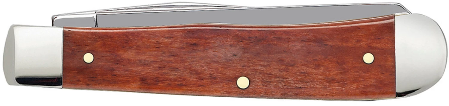 Case Smooth Chestnut Bone (SS) Large Trapper Folder Knife #28707 - Image 2
