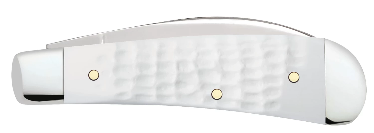 Case Sparxx Standard Jig White Synthetic (SS) Sway Back Folder Knife #60192 - Image 2