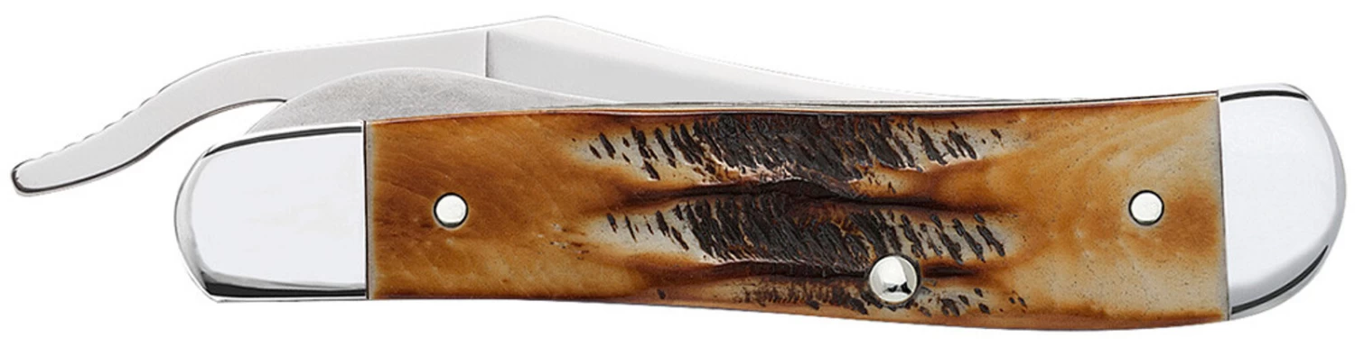 Case 6.5 BoneStag® RussLock® (SS) Folder Knife #65303 - Image 2