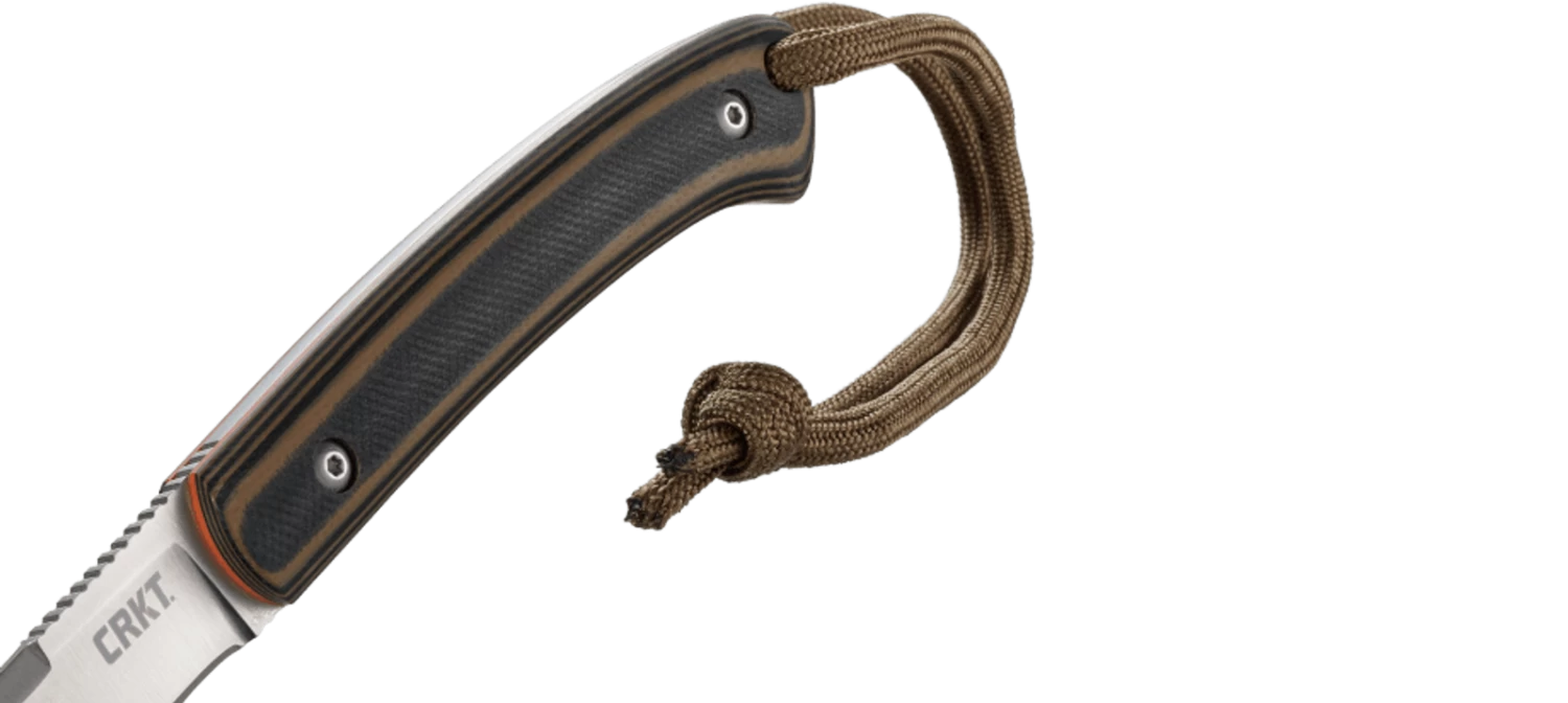 Columbia River (CRKT) Biwa Brown Hunting / Fishing Fixed Blade Knife 2382 - Image 3