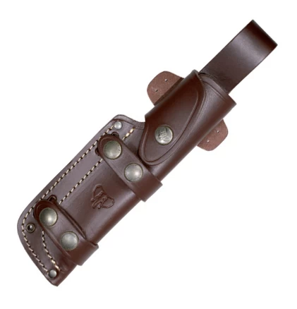 Cudeman MT-5 Cocobolo Bohler N-695 Steel Survival Fixed Blade Knife, Leather Sheath - 120-K