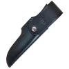 Cudeman Suther Black Micarta Bohler N690CO Steel Hunting Fixed Blade Knife, Leather Sheath - 255-M