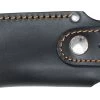 Cudeman MT-4 Orange G10 Bohler N690CO Steel Survival Folding Blade Knife, Leather Sheath - 384-J