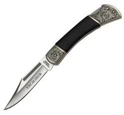 Excalibur Royal Black Prince 3" Clip Point Folding Knife