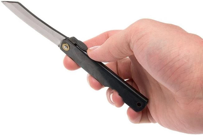 Higonokami Pocket Knife 6,6 Cm KT-HIGO06BL, SK-carbon Steel, Black - Image 7