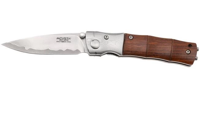 Mcusta MC-145G Shinra Mixture Bamboo, Iron Wood, Gentleman's Knife