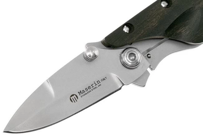 Maserin Onefold Ebony 550/EB Pocket Knife - Image 3