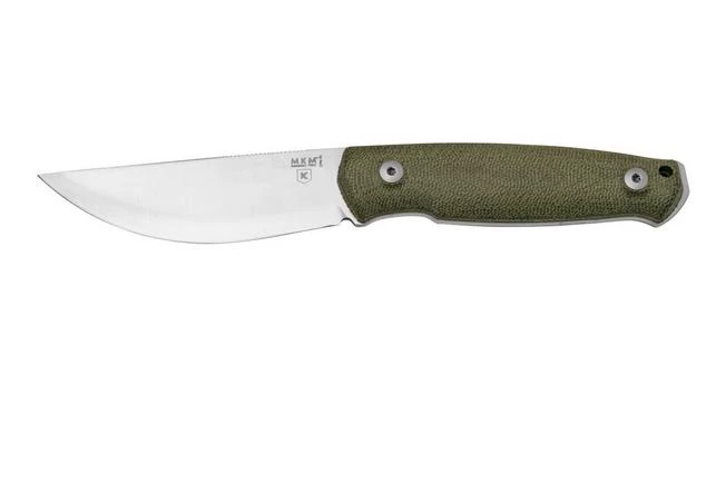 MKM Normar CPM 3V Green Micarta, Knivesandtools Exclusive, Bushcraft Knife