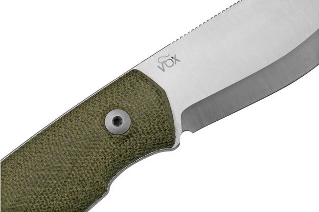 MKM Normar CPM 3V Green Micarta, Knivesandtools Exclusive, Bushcraft Knife - Image 5