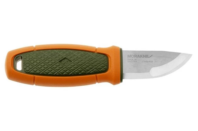 Morakniv Mora Eldris Hunting 14237 Green Orange, Neck Knife For Hunting, Includes Sheath And Belt Loop - Image 2