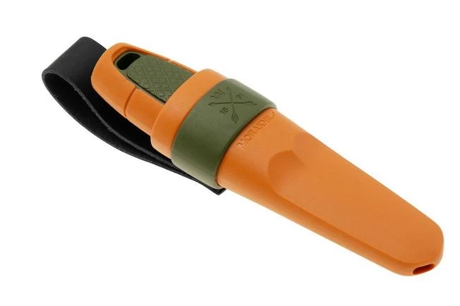 Morakniv Mora Eldris Hunting 14237 Green Orange, Neck Knife For Hunting, Includes Sheath And Belt Loop - Image 6