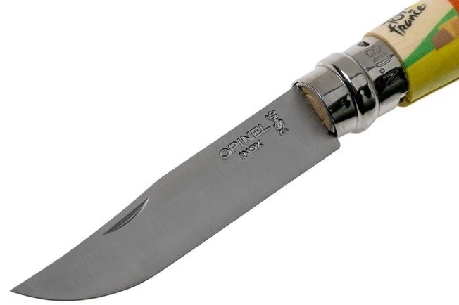Opinel No 08 Tour De France 2020 Printed 2397, Stainless Steel, Pocket Knife - Image 3