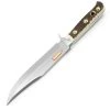 Puma Bowie Stag Handle Hunting Fixed Blade Knife, Leather Sheath - 116396
