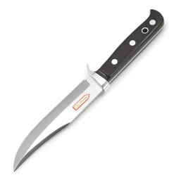 Puma Sedona Bowie Pakkawood Handle Fixed Blade Knife, Leather Sheath - 125396
