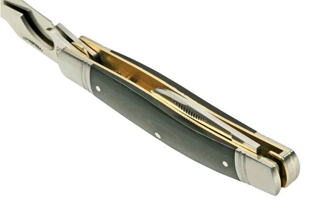 Rough Ryder Reserve Common Stock D2 Black Micarta, RRR008 Slipjoint Pocket Knife - Image 5