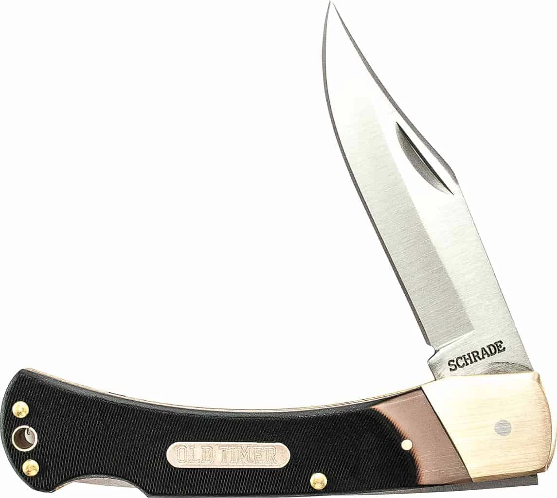Schrade Golden Bear Lockback Old Timer Folding Knife 6OT